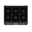 Thor Kitchen 36-Inch Propane Gas Range with 6 Burners, 6.0 cu. ft. Convection Oven in Black (ARG36BLP)