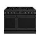 Thor Kitchen 48-Inch Contemporary Propane Gas Range with 7.6 Cu. Ft. Oven and 8 Cooktop Burners in Black (ARG48BLP)