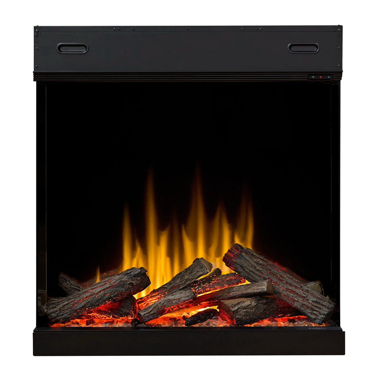 Dimplex Aspire 48-inch electric firebox with realistic flame and log-style fuel bed