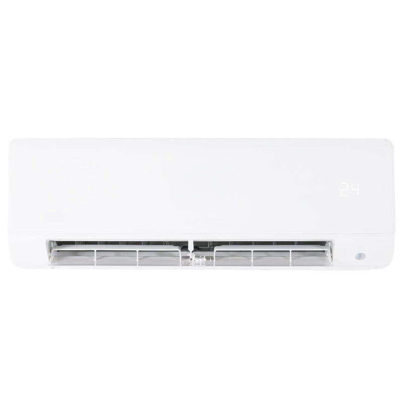 Senville Mini Split - 2-Zone 18,000 BTU Ductless Air Conditioner and Heat Pump Condenser with Wall Mount Air Handlers (SENA-18HF-D)