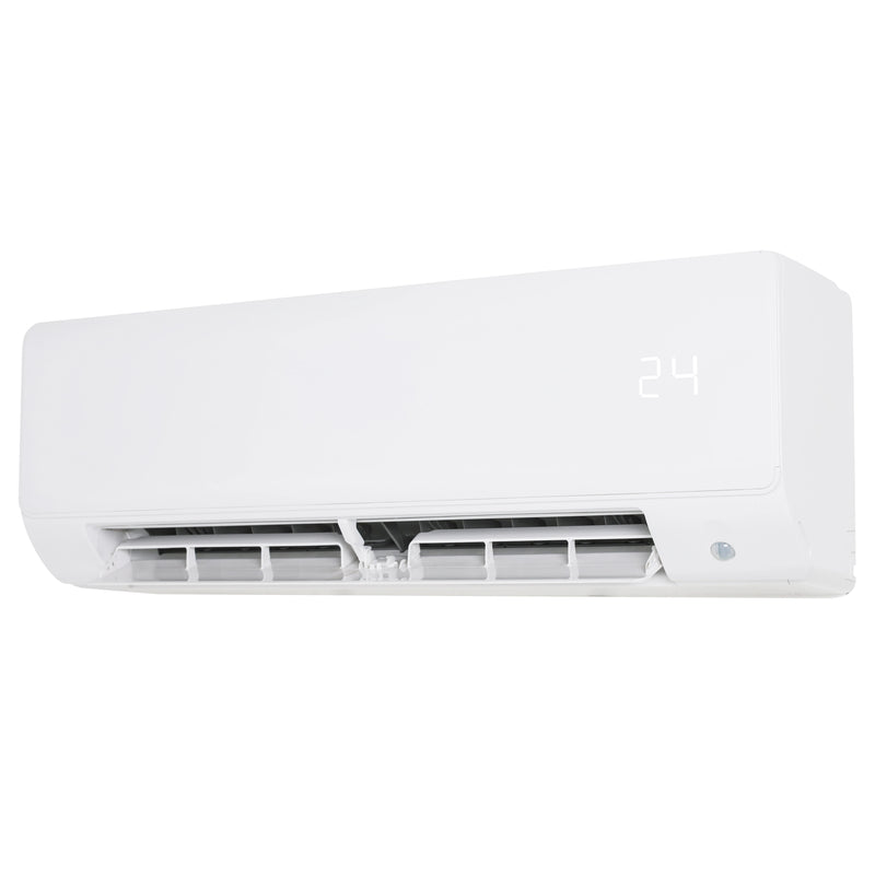 Senville AURA 12K BTU Mini Split with 25.4 SEER2, 230V Ductless Air Conditioner and Heat Pump Condenser with Wall Mount Air Handler (SENA-12HF)