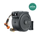 Giraffe Tools 5/8-Inch, 90 Ft. Retractable Garden Hose Reel with Auto-Rewind