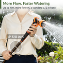 Giraffe Tools Retractable Garden Hose Reel-5/8 in-115ft with 9-mode (AW5058US)