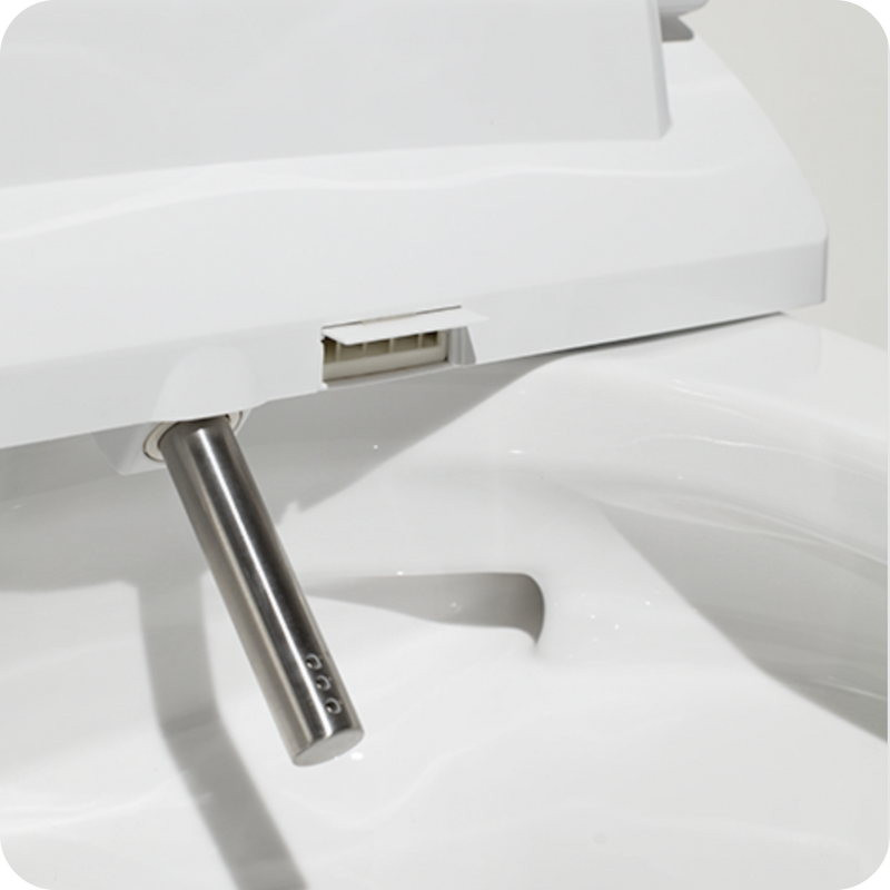 TUSHY Ace Electric Bidet and Heated Seat, Self Cleaning Nozzle Air Drier & Remote Control