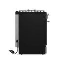 Forno 4-Piece Appliance Package - 30-Inch Espresso Gas Range , Wall Mount Range Hood, 60-Inch Built-In Convertible Refrigerator, and Dishwasher in Stainless Steel