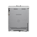 Forno 4-Piece Appliance Package - 30-Inch Espresso Gas Range , Wall Mount Range Hood, 60-Inch Built-In Convertible Refrigerator, and Dishwasher in White with Antique Brass Handle