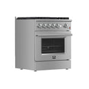 Forno Giovanni 30-inch Gas Range with 5 Gas Burners, 4.32 cu.ft. Convection Gas Oven with Temperature Gauge in Stainless Steel (FFSGS6274-30)