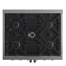 Forno Massimo 30-Inch French Door Gas Range in Stainless Steel (FFSGS6439-30)