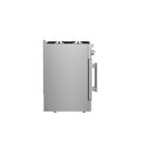 Forno 5-Piece Appliance Package - 36-inch Gas Range, Hood, Refrigerator, Dishwasher and 24-Inch Microwave Drawer in Stainless Steel