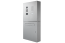 DoorBird Surface-Mounted Letterbox with D2101KH IP Video Door Station, 1 Keypad, 1 Call Button
