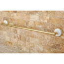 Kingston Brass Victorian 24" Single Towel Bar, Polished Brass (BA1111PB)