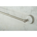 Kingston Brass Victorian 24" Single Towel Bar, Brushed Nickel (BA1111SN)