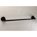 Kingston Brass Concord 24" Single Towel Bar, Matte Black (BA8211MB)