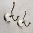 Kingston Brass Victorian 2-Piece Robe Hook, Antique Brass (BAK1117AB)