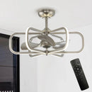Parrot Uncle 30-Inch Theron Modern DC Motor Downrod Mount Reversible Ceiling Fan with LED Lighting and Remote Control (BBA535406CA110V)