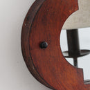 Parrot Uncle 1-Light Rustic Iron Wood Wall Sconce Lighting (BBB0108-1)
