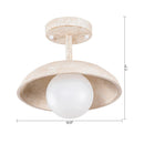 Parrot Uncle 1-Light Iron Farmhouse Island Pendant Lighting (BBB0122-1110V)