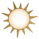 Parrot Uncle 25-Inch Dana Vintage Golden Sunburst Flush Mount LED Light (BBC3002)
