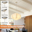 Parrot Uncle 24-Inch Bevis 3-Light White Wabi-sabi Island Pendant Light (BBC3005)