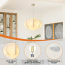 Parrot Uncle 24-Inch Bevis 3-Light White Wabi-sabi Island Pendant Light (BBC3005)
