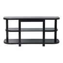 Parrot Uncle Decorative Modern 48-Inch TV Stand with 18-Inch Insert Electric Fireplace
