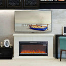 Parrot Uncle 36-Inch Modern Black Insert Electric Fireplace with Remote Control (BBSF103-36)