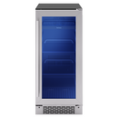 Brisas 15 in. 4 Bottle and 64 Can Single Zone Beverage Center Stainless Steel (BBV15C01AG)