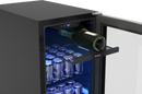 Brisas 15 in. 4 Bottle and 64 Can Single Zone Beverage Center Stainless Steel (BBV15C01AG)