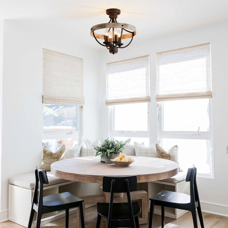 Parrot Uncle 4-Light Industrial Ceiling Light (BBW9128-4110V)