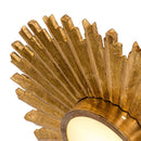Parrot Uncle Golden Sunburst Flush Mount LED Lighting (BBW9602-2)