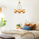 Parrot Uncle 6-Light Farmhouse Bedroom Island Pendant Lighting (BBW9637-6)