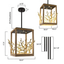 Parrot Uncle 4-Light Modern Branches Island Pendant Lighting (BBW9699-4)