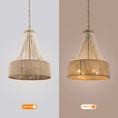 Parrot Uncle 4-Light Golden Farmhouse Dry Rated Chandelier (BBW9738-4)