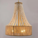 Parrot Uncle 4-Light Golden Farmhouse Dry Rated Chandelier (BBW9738-4)
