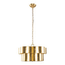 Parrot Uncle Golden 5-Light Iron Dry Rated Island Pendant Lighting (BBW9745-5)