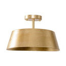 Parrot Uncle 3-Light Golden Semi Flush Mount Lighting (BBW9746-3)