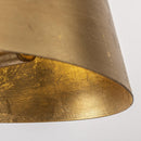 Parrot Uncle 3-Light Golden Semi Flush Mount Lighting (BBW9746-3)
