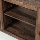 Parrot Uncle Farmhouse TV Stand for 58 Inch TV Storage Cabinet for Living Room