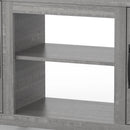 Parrot Uncle Farmhouse TV Stand for 58 Inch TV Storage Cabinet for Living Room