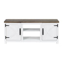 Parrot Uncle Farmhouse TV Stand for 58 Inch TV Storage Cabinet for Living Room