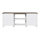 Parrot Uncle Farmhouse TV Stand for 58 Inch TV Storage Cabinet for Living Room