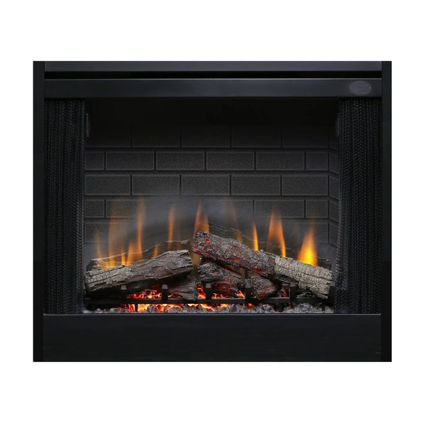 Dimplex 39-Inch Deluxe Built-In Electric Fireplace Insert with Brick Effect and Purifire (BF39DXP)