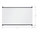 Dimplex Tamperproof Glass Door for BF33DXP (BFGLASS33BLK)