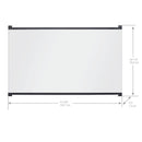 Dimplex Tamperproof Glass Door For BF45DXP Firebox (BFGLASS45BLK)