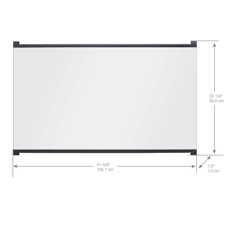 Dimplex Tamperproof Glass Door For BF45DXP Firebox (BFGLASS45BLK)