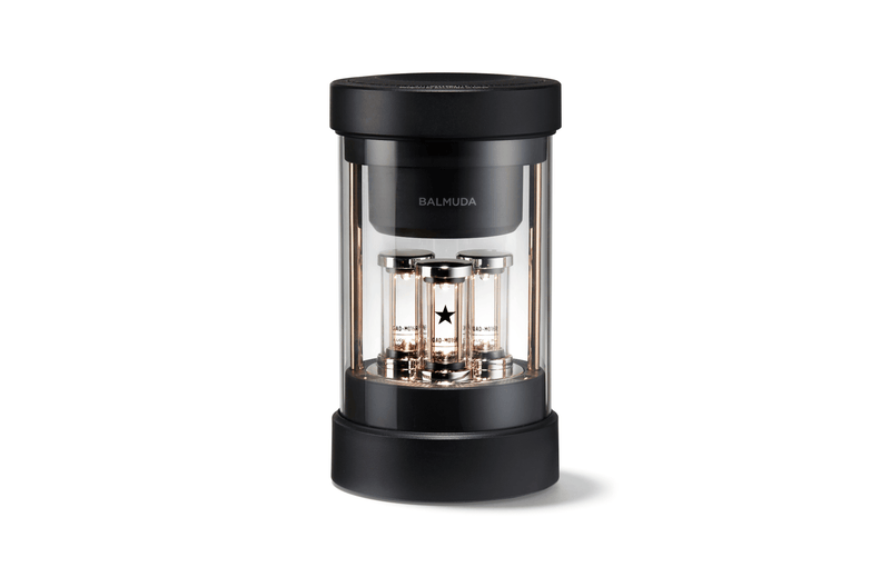 BALMUDA The Speaker Portable Bluetooth Speaker USB-C Rechargeable, Sound & LED Light Show with 3 Light Modes