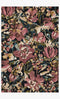 Loloi Belladonna Transitional in Black and Berry 5' x 7' 6