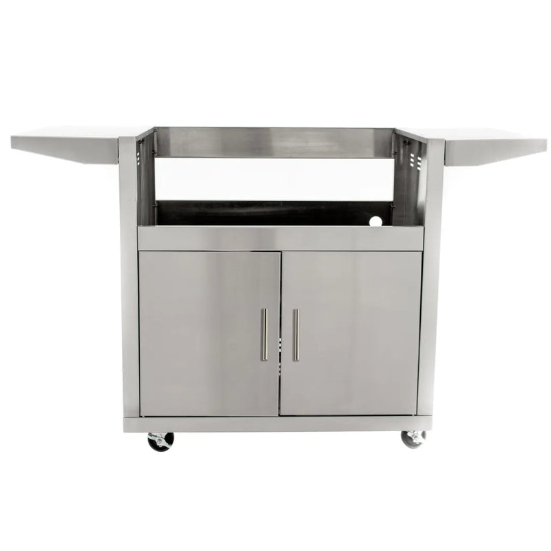 Blaze Grill Package - Premium LTE 32-Inch 4-Burner Built-In Natural Gas Grill, and  Grill Cart in Stainless Steel