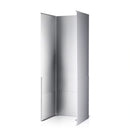 Blaze High-Ceiling Extendable Vent Hood Duct Cover for 36-Inch Vent Hood (BLZ-36-VHOOD-DCVR-22)