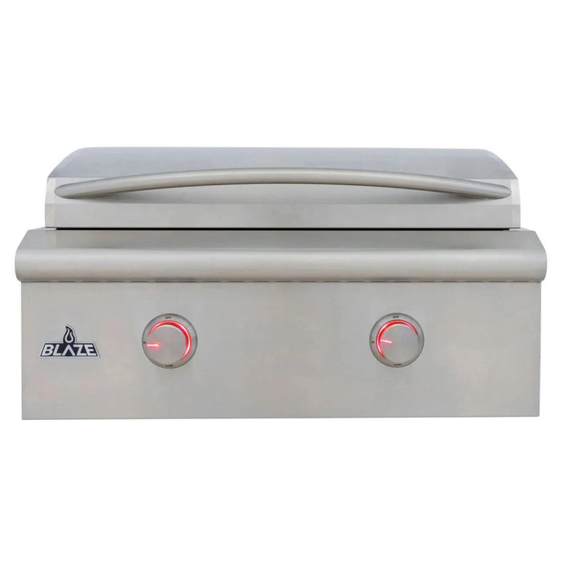 Blaze LTE+ 30-Inch Built-in Natural Gas Griddle with Lift-Assist Hood (BLZ-GRIDDLE-LTE3-NG)